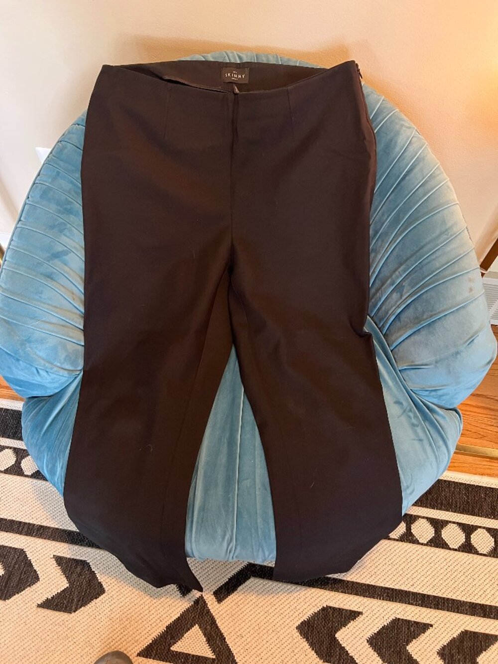WHBM Black Comfort Stretch Slim Trousers Size 10